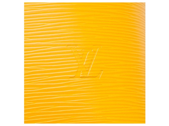 Borsa Louis Vuitton Epi Alma GM Gialla Giallo - vista 5