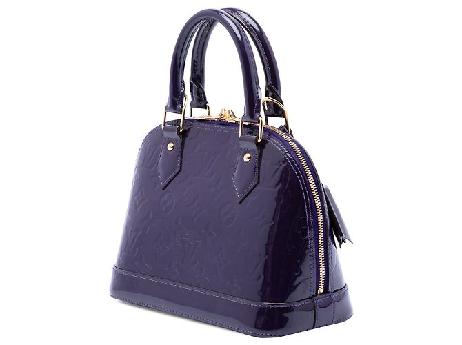 Louis Vuitton Monogram Vernis Alma BB Satchel Lila - Ansicht 2