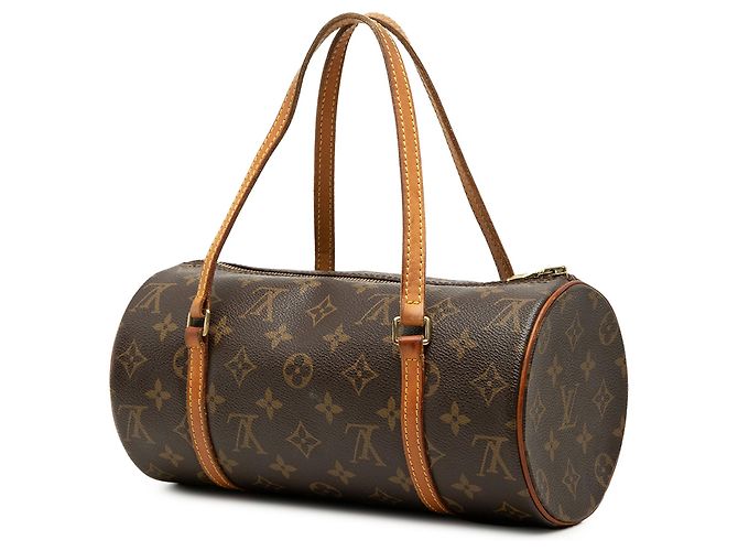 Sac à main Louis Vuitton Monogram Papillon 28 Marron - vue 2
