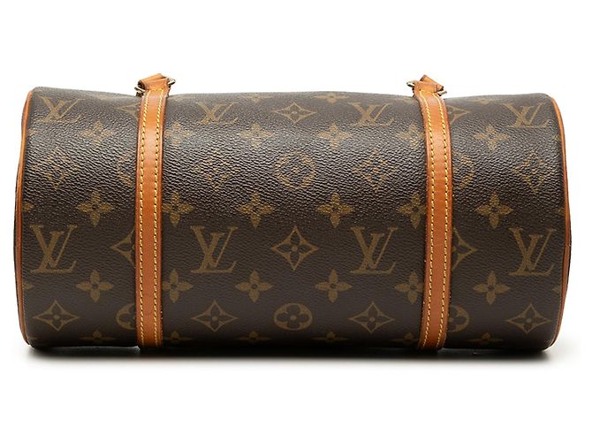 Sac à main Louis Vuitton Monogram Papillon 28 Marron - vue 3