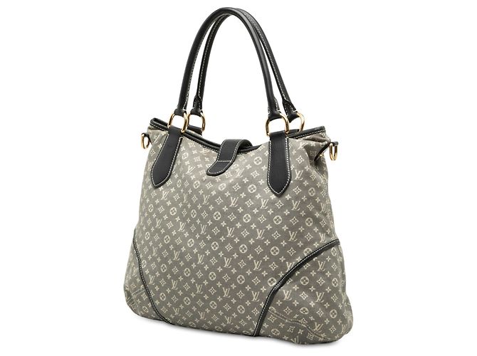 Borsa Satchel Louis Vuitton Monogram Idylle Elegie Grigia Grigio - vista 2