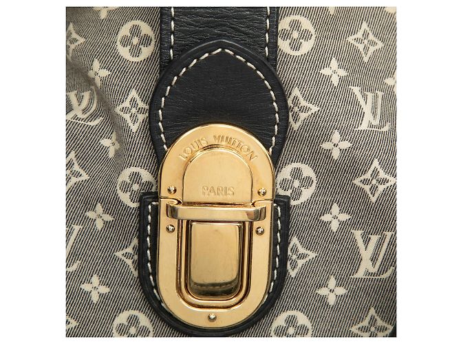 Borsa Satchel Louis Vuitton Monogram Idylle Elegie Grigia Grigio - vista 5