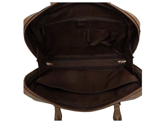 Borsa Business Gucci Guccissima Marrone - vista 4