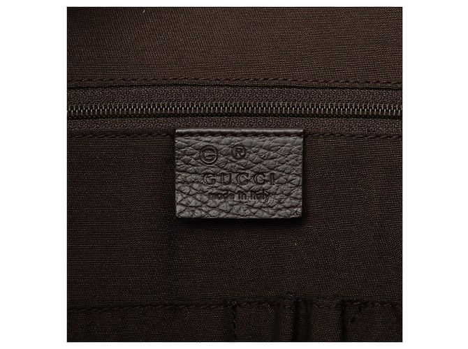 Borsa Business Gucci Guccissima Marrone - vista 5