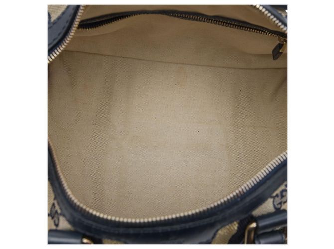 Gucci Medium GG Canvas Web Joy Boston Bag Satchel Beige - Ansicht 4