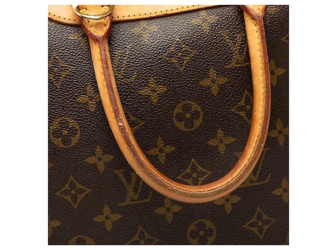 Borsa a mano Louis Vuitton Monogram Deauville Marrone - vista 7