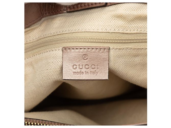 Borsa Tote Gucci Sukey Metallic Microguccissima Rosa - vista 5
