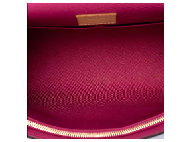 Borsa Satchel Louis Vuitton Monogram Cluny BB Marrone - vista 4