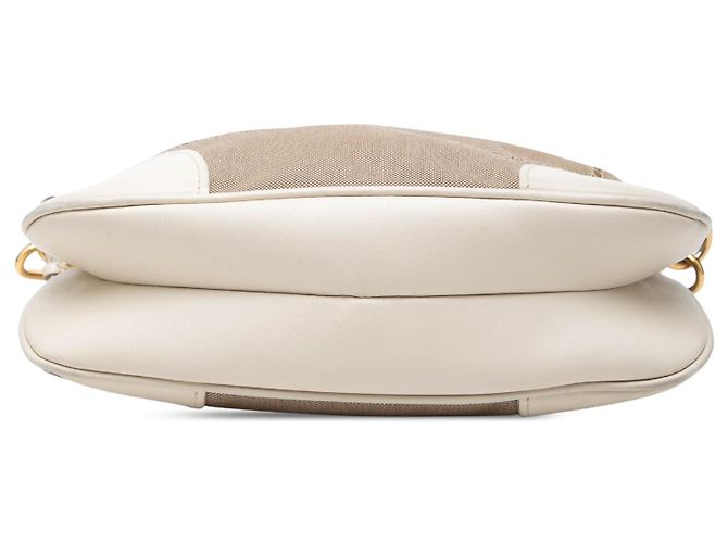 Prada Canvas Canapa Logo Crossbody-Tasche beige - Ansicht 3