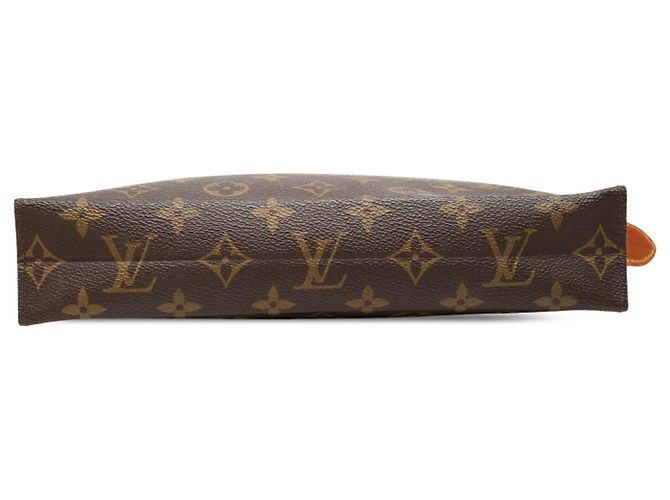 Beauty case Louis Vuitton Monogram marrone 26 Clutch Bag - vista 3