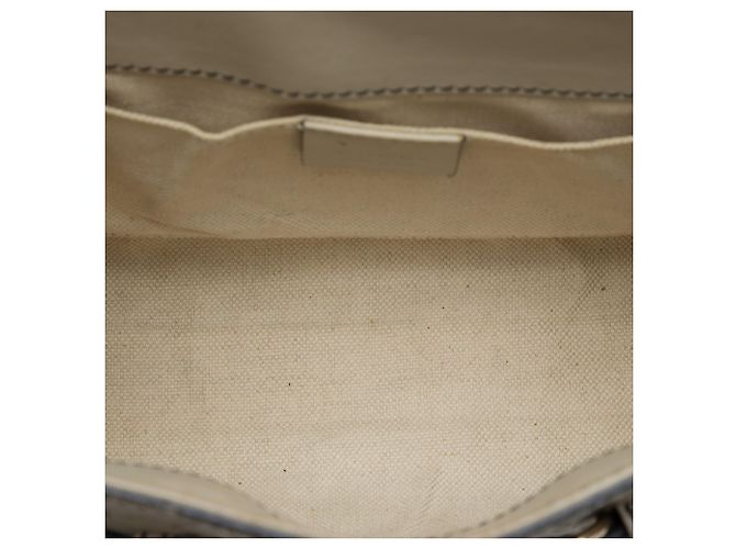 Borsa a tracolla Gucci Small Guccissima Emily Grigia Grigio - vista 4