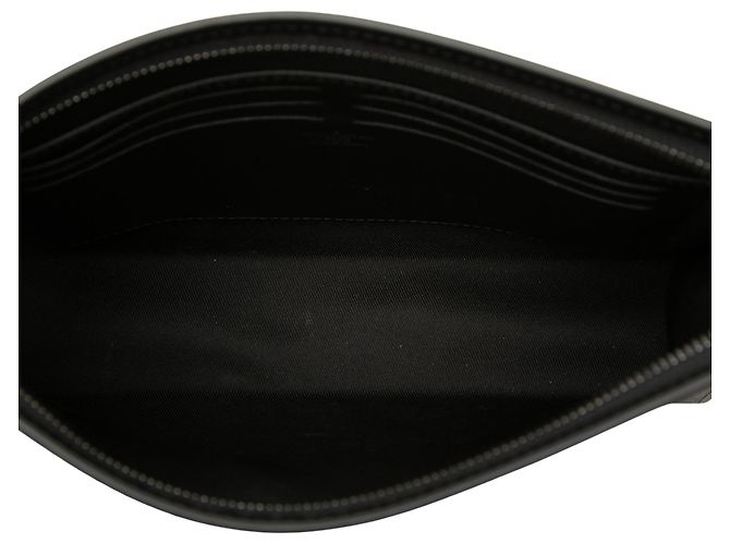 Black Louis Vuitton Monogram Eclipse Reverse Pochette Voyage MM Clutch Bag - view 4