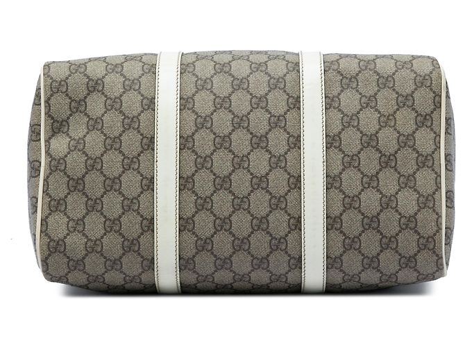 Borsa Boston Gucci Joy Medium GG Supreme Bianca Bianco - vista 3