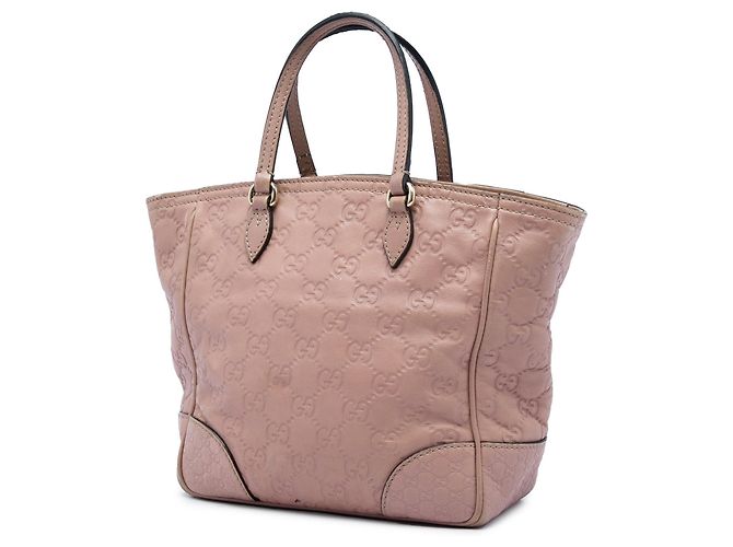 Borsa Gucci Bree Small Guccissima Rosa - vista 2