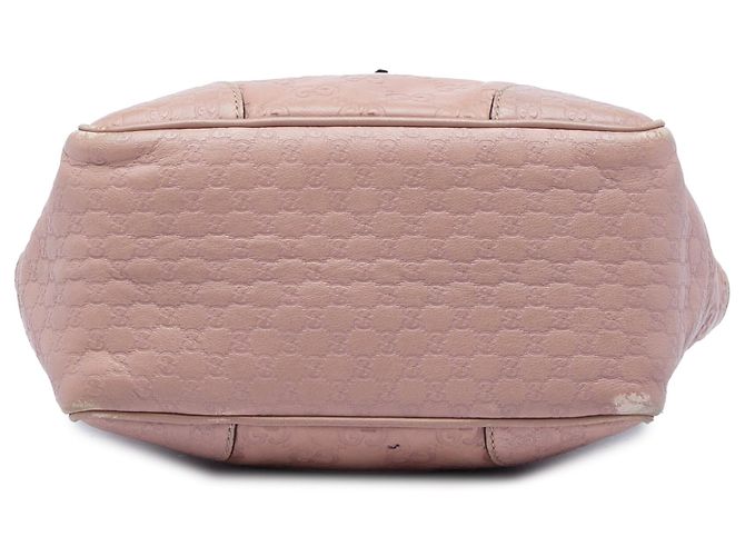 Borsa Gucci Bree Small Guccissima Rosa - vista 3