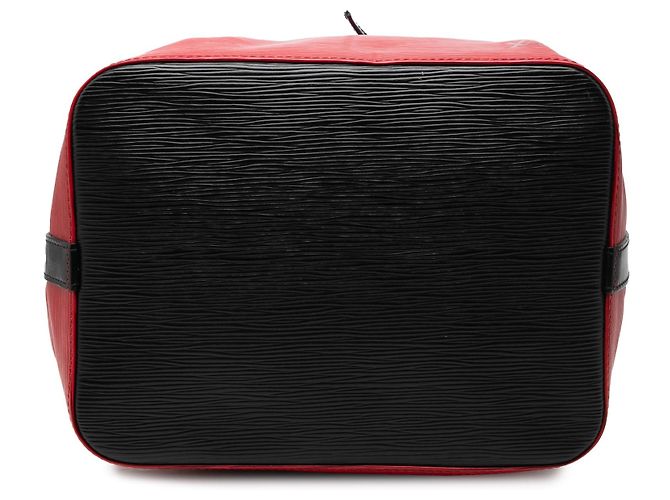 Borsa a secchiello Louis Vuitton Epi Petit Bicolor Noe Nera Nero - vista 3