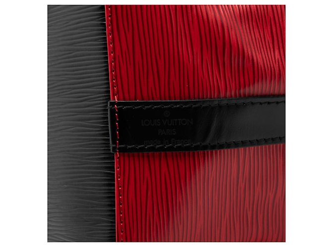 Borsa a secchiello Louis Vuitton Epi Petit Bicolor Noe Nera Nero - vista 5