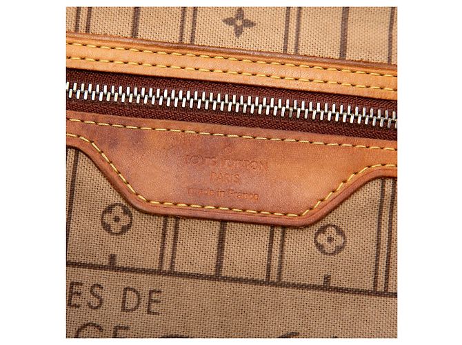 Louis Vuitton Monogram Neverfull GM Tote Bag Braun - Ansicht 5
