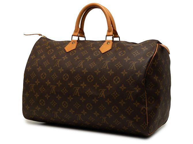 Louis Vuitton Monogram Speedy 40 Boston Tasche Braun - Ansicht 2