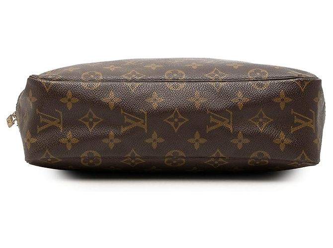Borsa a Clutch Louis Vuitton Monogram Trousse Toilette 28 Marrone - vista 3