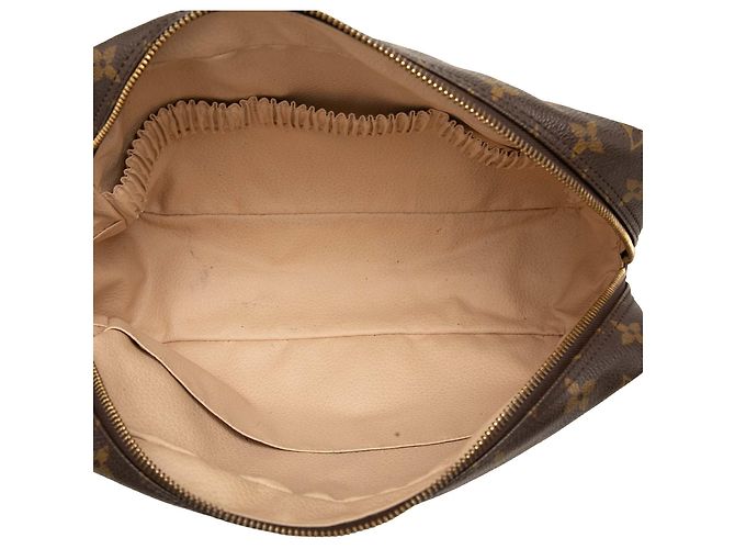 Borsa a Clutch Louis Vuitton Monogram Trousse Toilette 28 Marrone - vista 4