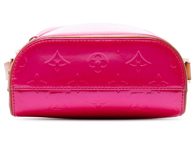 Borsa a tracolla Louis Vuitton Monogram Vernis Sullivan Vertical PM Rosa - vista 3