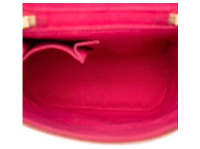 Borsa a tracolla Louis Vuitton Monogram Vernis Sullivan Vertical PM Rosa - vista 4