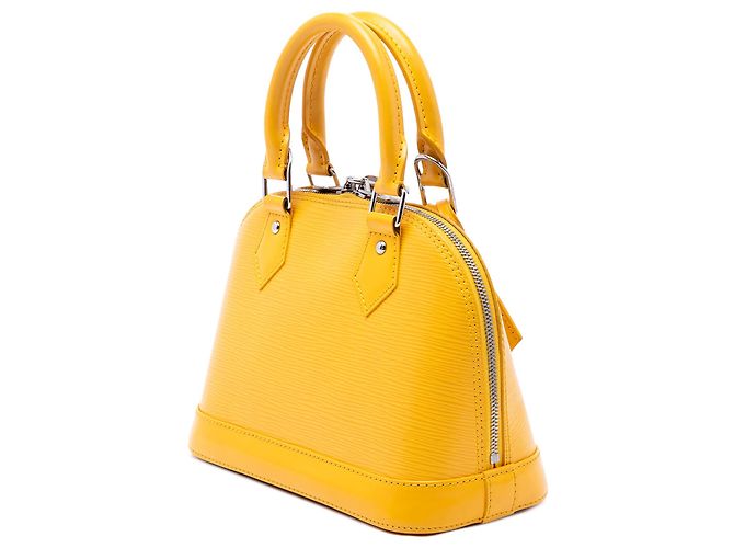 Bolso Louis Vuitton Epi Alma BB Amarillo - vista 2