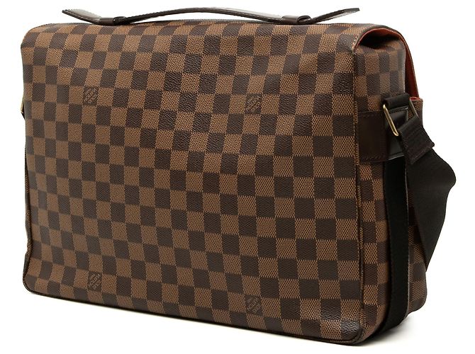 Borsa Satchel Louis Vuitton Damier Ebene Broadway Marrone - vista 2