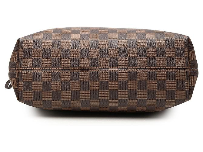 Borsa a tracolla Louis Vuitton Damier Ebene Graceful PM Marrone - vista 3