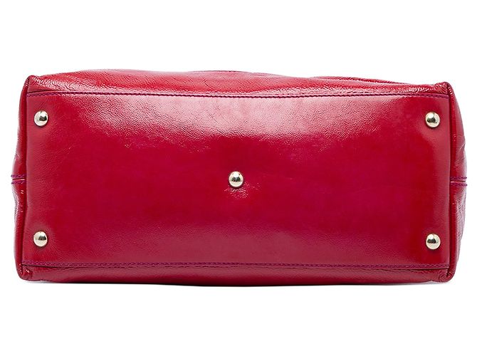 Bolso Soho Working Small de charol rojo Gucci Roja - vista 3