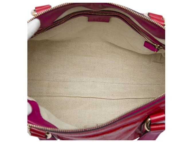 Bolso Soho Working Small de charol rojo Gucci Roja - vista 4