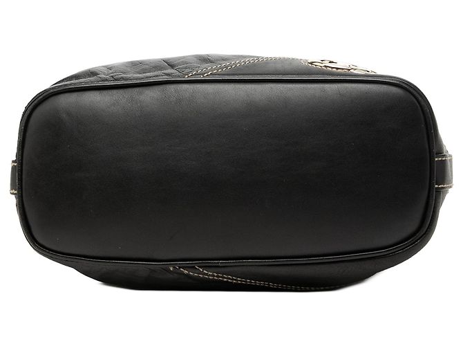 Borsa a tracolla Gucci New Britt in pelle di vitello nera Nero - vista 3