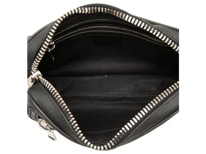 Borsello cintura Gucci GG Supreme Web nero - vista 4