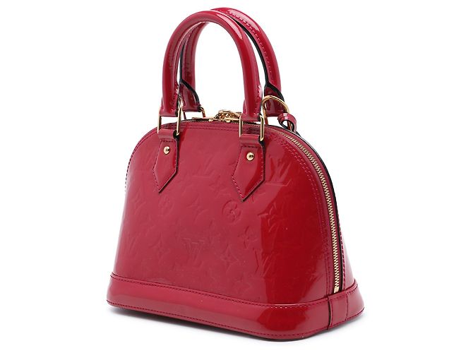 Louis Vuitton Monogram Vernis Alma BB Satchel Rot - Ansicht 2