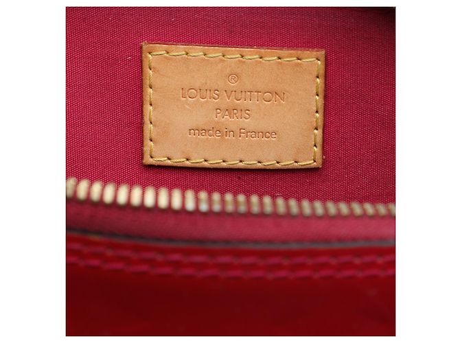 Louis Vuitton Monogram Vernis Alma BB Satchel Rot - Ansicht 5