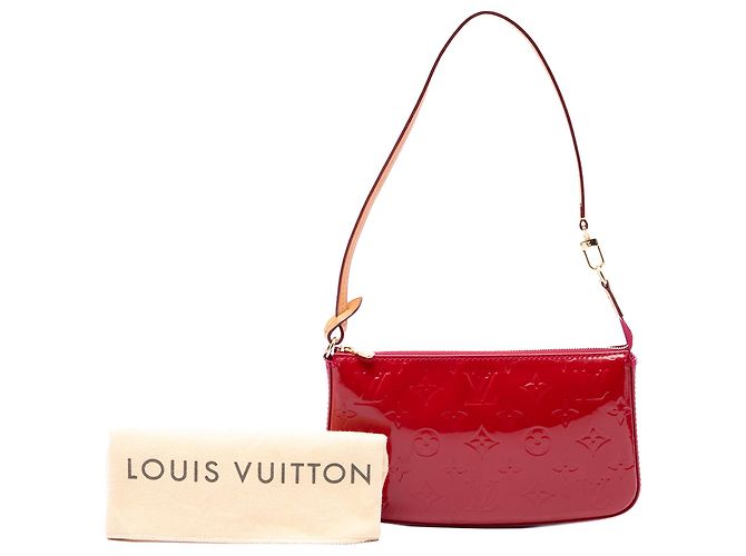 Louis Vuitton Monogram Vernis Pochette Accessoires Schultertasche rot - Ansicht 7
