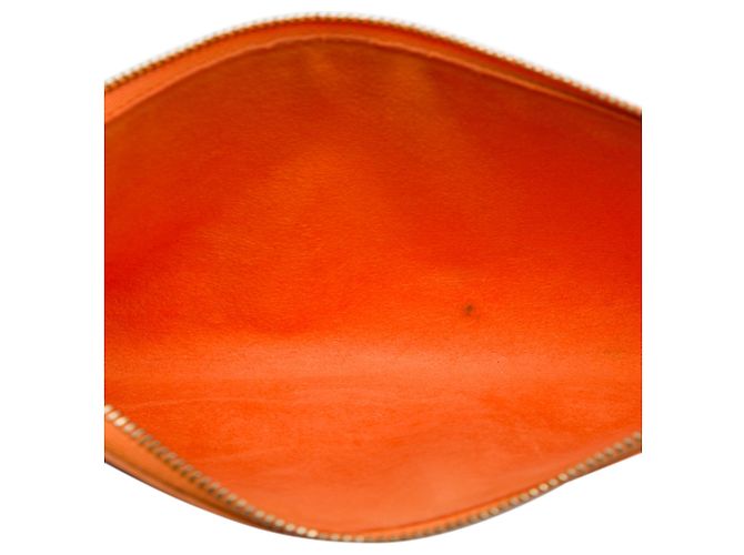 Borsa a tracolla Louis Vuitton Epi Pochette Accessoires Arancione - vista 4