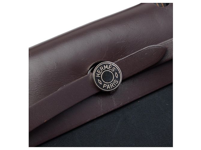 Borsa Hermès Toile Herbag Zip 31 nera Nero - vista 5