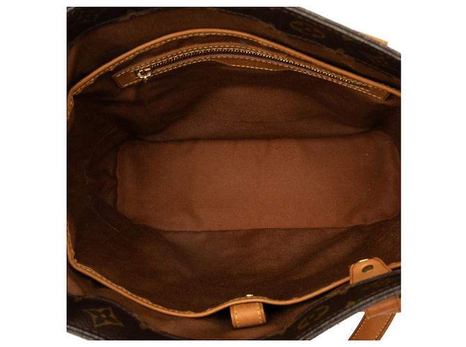 Borsa Tote Louis Vuitton Monogram Vavin GM Marrone - vista 4