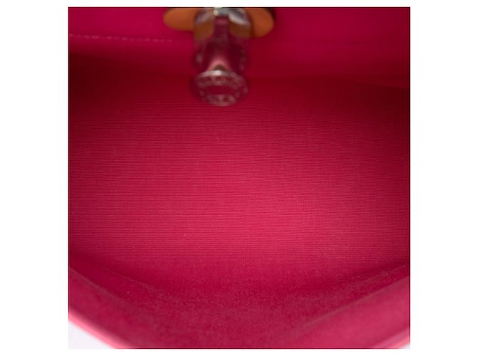 Borsa Hermès Toile Herbag Zip 31 Rosa - vista 4