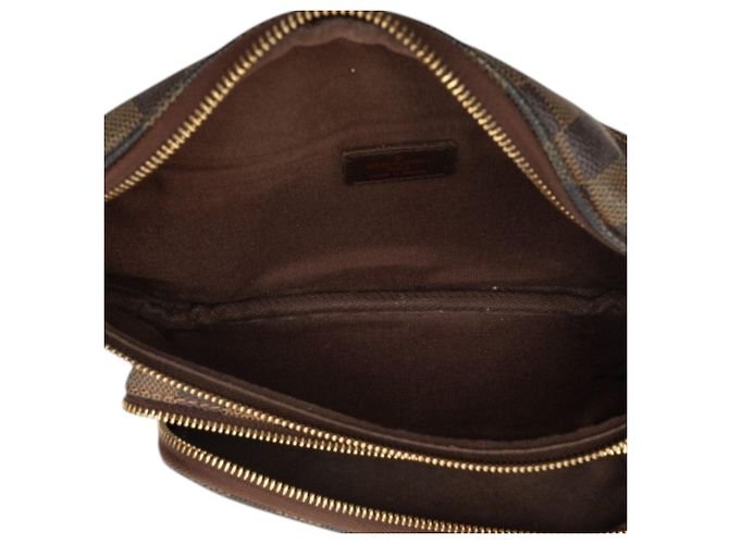 Riñera Louis Vuitton Damier Ebene Melville Marrón Castaño - vista 4