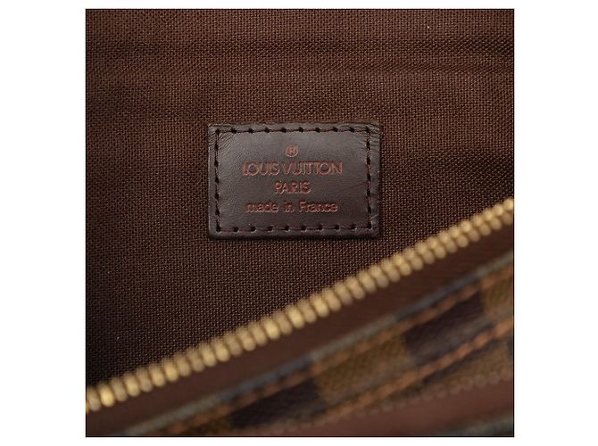 Riñera Louis Vuitton Damier Ebene Melville Marrón Castaño - vista 5