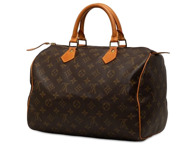Louis Vuitton Monogram Speedy 30 Boston Tasche Braun - Ansicht 2