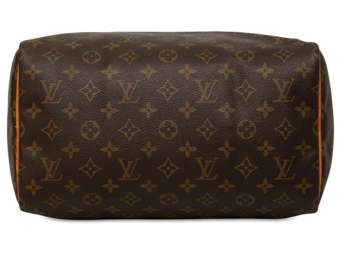 Louis Vuitton Monogram Speedy 30 Boston Tasche Braun - Ansicht 3