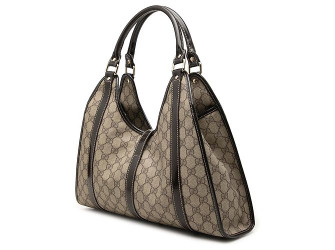 Gucci GG Supreme Jackie Joy Bardot Schultertasche Beige - Ansicht 2