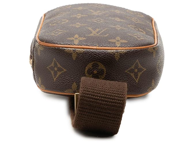 Borsa a tracolla Louis Vuitton Monogram Pochette Gange Marrone - vista 3