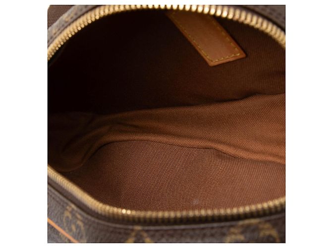 Borsa a tracolla Louis Vuitton Monogram Pochette Gange Marrone - vista 4