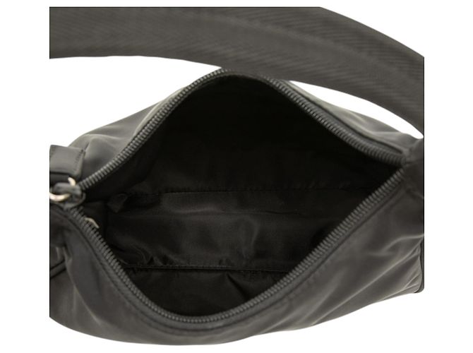 Borsa a tracolla Mini Tessuto Sport Prada Nera Nero - vista 4