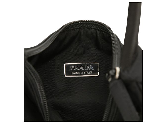 Borsa a tracolla Mini Tessuto Sport Prada Nera Nero - vista 5